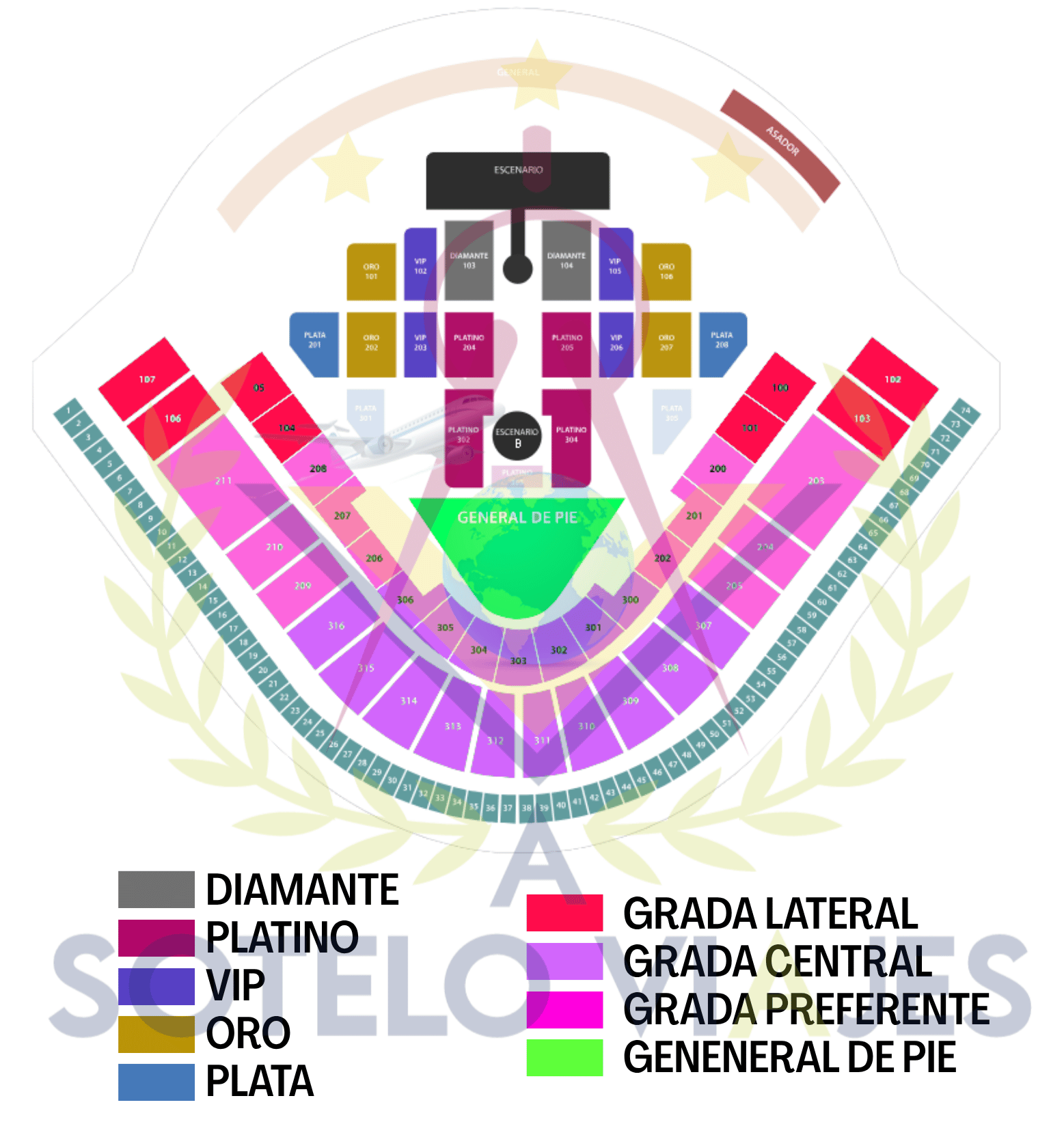 Mapa de localidades